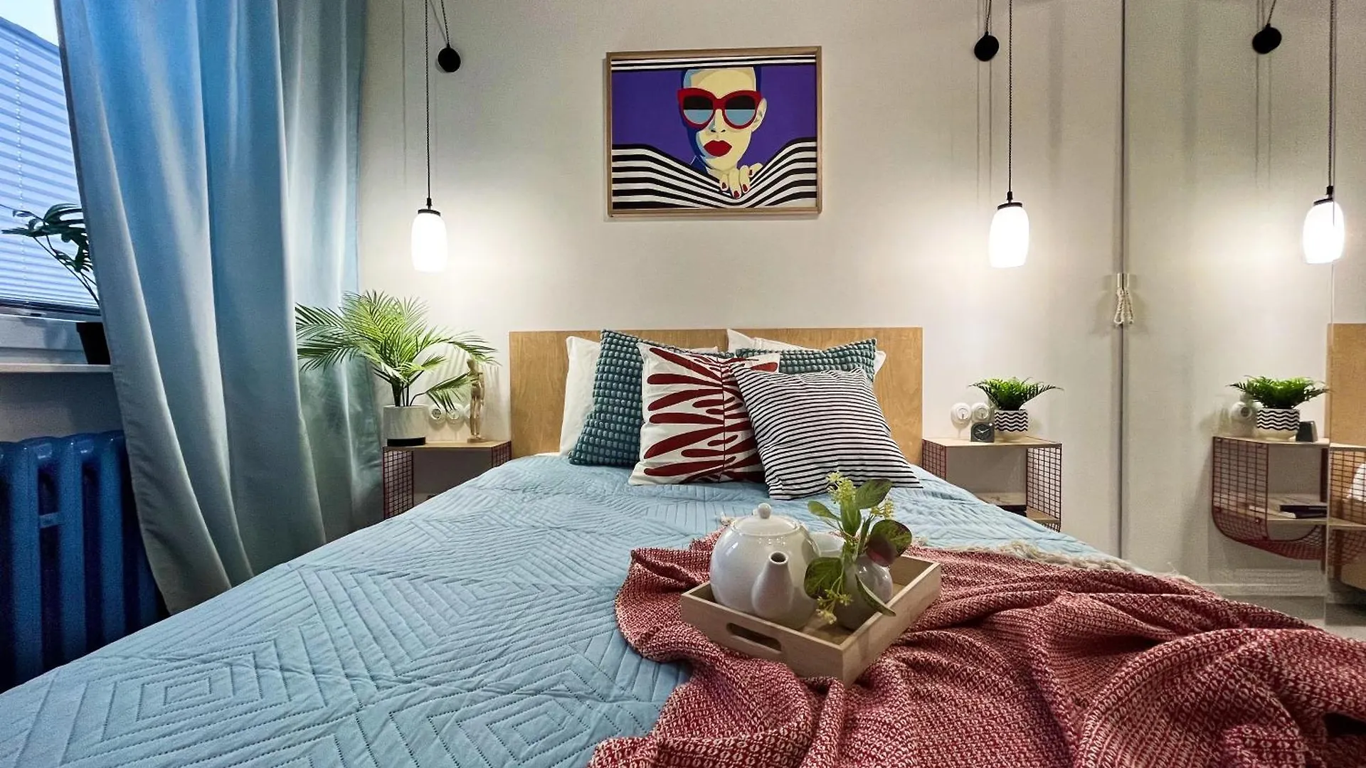 Apartmán Funky Vibes Apart - Wyszynskiego 55 - Self Check-In 24H - Free Parking Vratislav