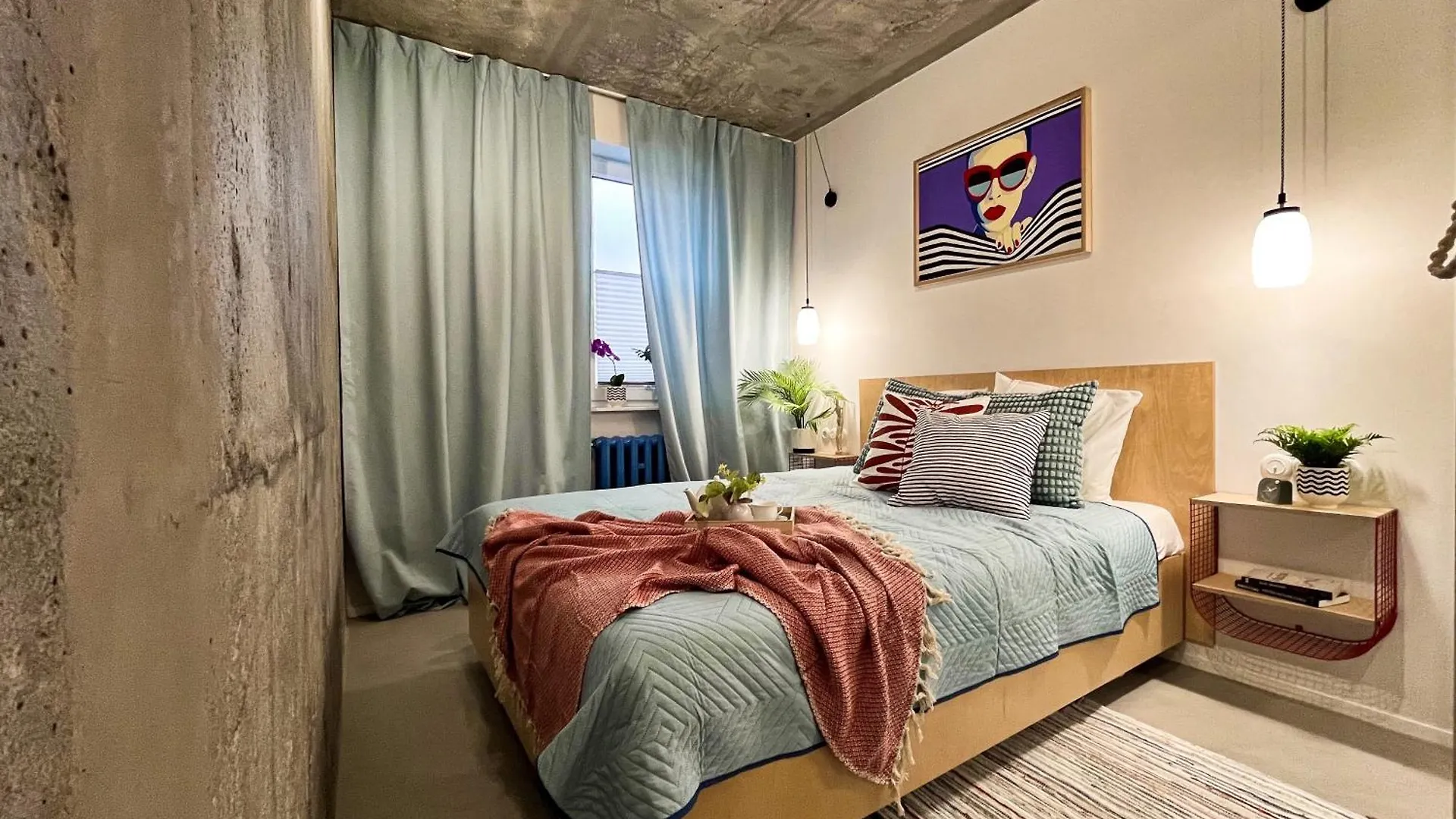 Apartment Funky Vibes Apart - Wyszynskiego 55 - Self Check-In 24H - Free Parking Wroclaw